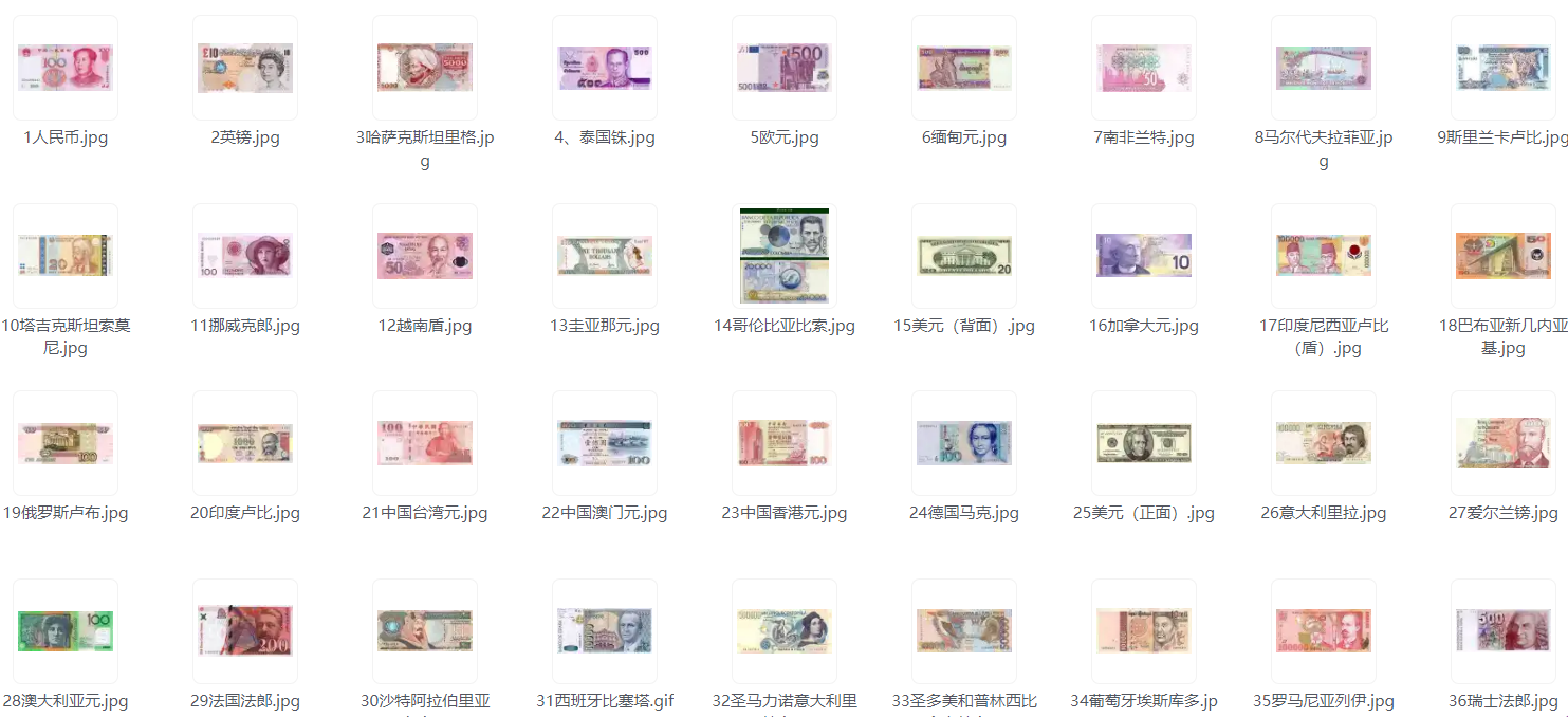世界各国钱币图片应该有帮助吧！-颜夕资源网-第16张图片
