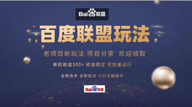 百度联盟课程分享，单日收入可达300+，非常适合小白操作，简单易上手-颜夕资源网-第18张图片
