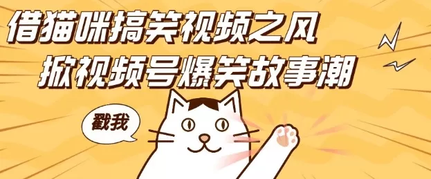 借猫咪搞笑视频之风，掀视频号爆笑故事潮，轻松日入四位数，无门槛快速入门!-颜夕资源网-第18张图片