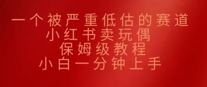 一个被严重低估的赛道，小红书的卖公仔，家庭保姆级实例教程，小白一min入门-颜夕资源网-第18张图片