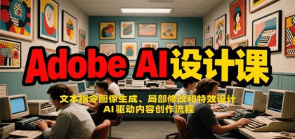 Adobe AI设计课：文本指令图像生成、局部修改和特效设计，AI驱动内容创作流程-颜夕资源网-第18张图片