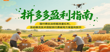 拼多多盈利指南：强付费玩法挖掘流量红利，活动爆流技术搭配微付费方案实现盈利跃升-颜夕资源网-第18张图片