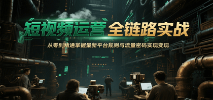 短视频运营全链路实战，从零到精通掌握最新平台规则与流量密码实现变现-颜夕资源网-第18张图片