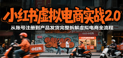 小红书虚拟电商实战2.0，从账号注册到产品发货完整拆解虚拟电商全流程-颜夕资源网-第18张图片