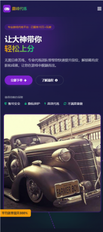 游戏代练工作室代练报价单页模板-颜夕资源网-第18张图片