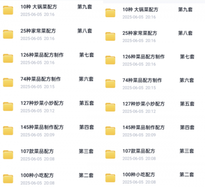 700种中式快餐技术配方大锅菜盒饭炒菜外卖配方各种食材调料配比-颜夕资源网-第19张图片