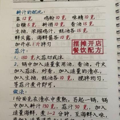 1000多套餐饮小吃技术配方大全电子版-颜夕资源网-第18张图片