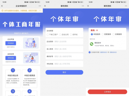 工商年报申报系统个体工商户年报注销H5搭建源码-颜夕资源网-第18张图片