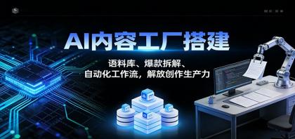 AI内容工厂搭建：语料库、爆款拆解、自动化工作流，解放创作生产力-颜夕资源网-第18张图片