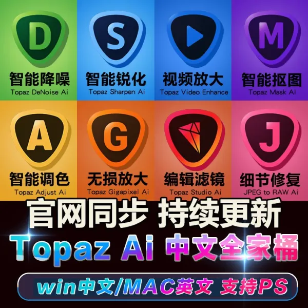 人工智能抠图.Topaz全家桶多款抠图软件-颜夕资源网-第12张图片